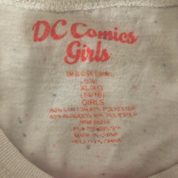 Bundle of DC Comics Girl Power Tee Shirts XL(14/16) - Picture 10 of 11